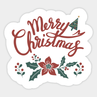 Merry Christmas Sticker